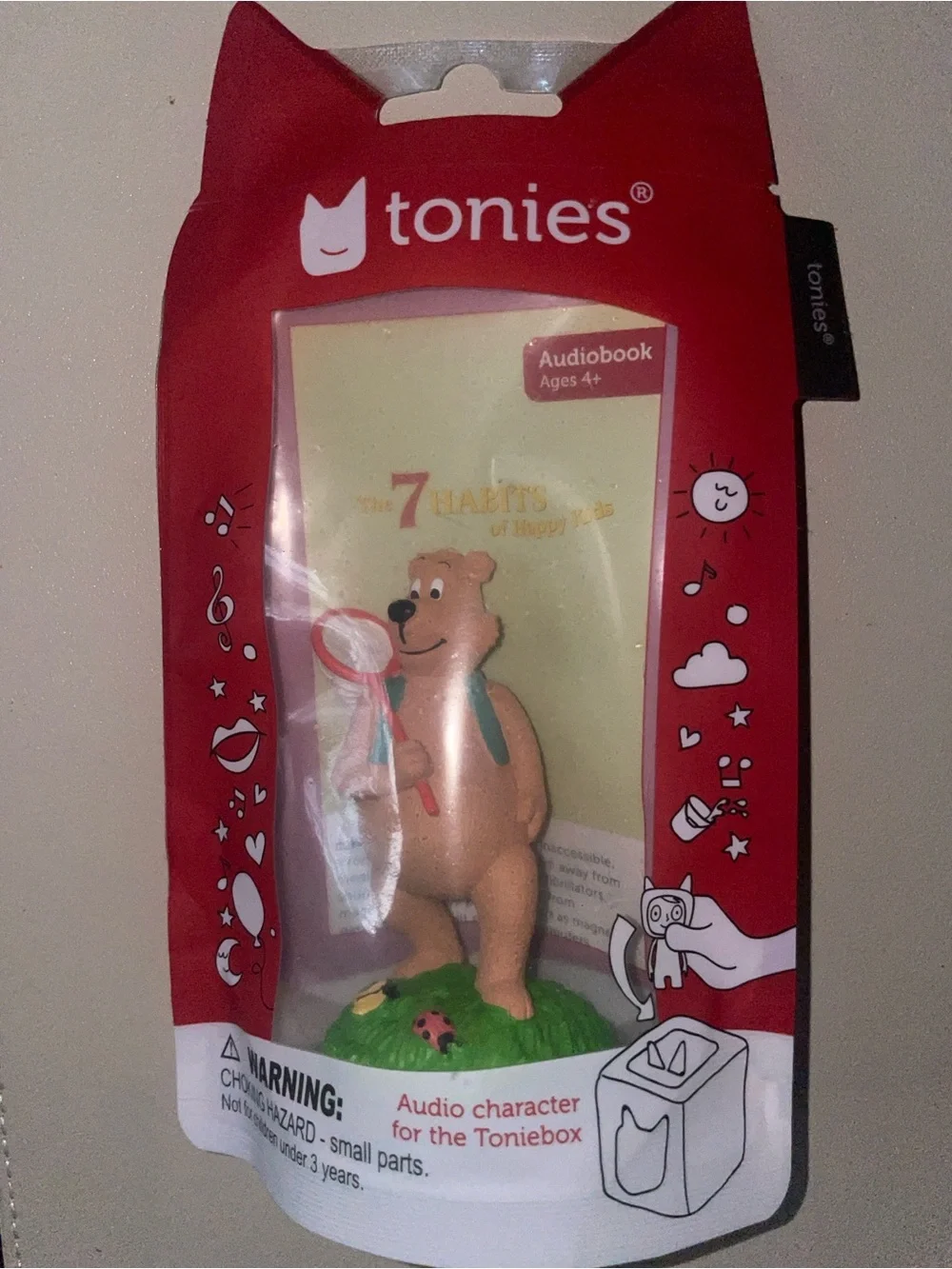 The 7 Habits of Happy Kids Audio Character - Brown Bear (Brown)